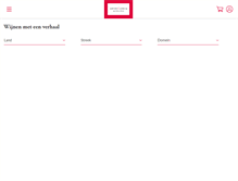 Tablet Screenshot of portovino.be